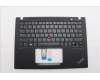 Lenovo 5M11L93094 C-Cover with keyboard, Ukraine, Black, Backlight, WWAN, US