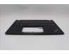 Lenovo 5M11M02995 C-Cover with keyboard, Russian, Black, US