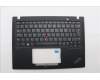 Lenovo 5M11M03022 C-Cover with keyboard, UK English, Black, UK