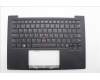 Lenovo 5M11N61118 C-Cover with keyboard, Arabic, Deep Black, FingerPrint Reader, WLAN, US