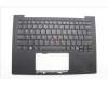 Lenovo 5M11N61164 C-Cover with keyboard, US English Euro, Deep Black, FingerPrint Reader, WWAN, US