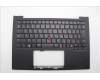 Lenovo 5M11N61173 C-Cover with keyboard, Japanese, Deep Black, FingerPrint Reader, WWAN, JP