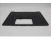 Lenovo 5M11N61195 C-Cover with keyboard, Bulgarian, Deep Black, FingerPrint Reader, WWAN, UK