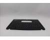 Lenovo 5M11N89395 C-Cover with keyboard, Bulgarian, Black, Backlight, UK
