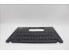 Lenovo 5M11N89459 C-Cover with keyboard, Portuguese, Black, Backlight, UK