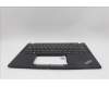 Lenovo 5M11N89471 C-Cover with keyboard, Swedish/Finnish, Black, Backlight, UK