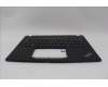 Lenovo 5M11N89515 C-Cover with keyboard, Czech Slovakian, Black, Backlight, WWAN, UK