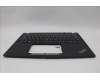 Lenovo 5M11N89518 C-Cover with keyboard, Danish, Black, Backlight, WWAN, UK
