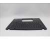 Lenovo 5M11N89518 C-Cover with keyboard, Danish, Black, Backlight, WWAN, UK