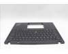 Lenovo 5M11N89524 C-Cover with keyboard, Estonian, Black, Backlight, WWAN, UK