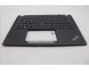 Lenovo 5M11N89548 C-Cover with keyboard, Icelandic, Black, Backlight, WWAN, UK