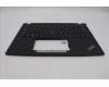 Lenovo 5M11N89551 C-Cover with keyboard, Italian, Black, Backlight, WWAN, UK