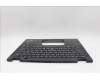 Lenovo 5M11N89832 C-Cover with keyboard, Arabic, Black, Backlight, US