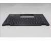 Lenovo 5M11N89857 C-Cover with keyboard, Estonian, Black, Backlight, UK