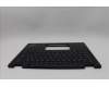 Lenovo 5M11N89878 C-Cover with keyboard, Hungarian, Black, Backlight, UK