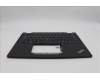 Lenovo 5M11N93096 C-Cover with keyboard, Portuguese, Black, Backlight, UK