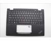 Lenovo 5M11N93111 C-Cover with keyboard, Switzerland, Black, Backlight, UK