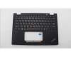 Lenovo 5M11N93136 C-Cover with keyboard, Arabic, Black, Backlight, WWAN, US