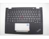 Lenovo 5M11N93149 C-Cover with keyboard, Czech Slovakian, Black, Backlight, WWAN, UK