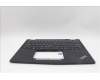 Lenovo 5M11N93174 C-Cover with keyboard, Greek, Black, Backlight, WWAN, US
