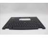 Lenovo 5M11N93177 C-Cover with keyboard, Hebrew, Black, Backlight, WWAN, US