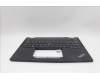 Lenovo 5M11N93180 C-Cover with keyboard, Hungarian, Black, Backlight, WWAN, UK