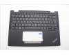 Lenovo 5M11N93201 C-Cover with keyboard,Norwegian,Black,Backlight,WWAN