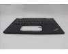Lenovo 5M11N93222 C-Cover with keyboard, Switzerland, Black, Backlight, WWAN, UK