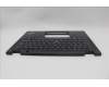 Lenovo 5M11N93222 C-Cover with keyboard, Switzerland, Black, Backlight, WWAN, UK