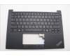 Lenovo 5M11N93244 C-Cover with keyboard, USA English, Black, US