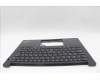 Lenovo 5M11N93266 C-Cover with keyboard, Spanish, Black, UK