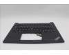Lenovo 5M11N93298 C-Cover with keyboard, Portuguese, Black, UK