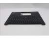 Lenovo 5M11N93332 C-Cover with keyboard, US English Euro, Black, US
