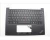 Lenovo 5M11N94153 C-Cover with keyboard, USA English, Black, Backlight, US