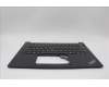 Lenovo 5M11N94171 C-Cover with keyboard, Danish, Black, Backlight, UK