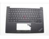Lenovo 5M11N94197 C-Cover with keyboard, Italian, Black, Backlight, UK