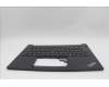 Lenovo 5M11N94223 C-Cover with keyboard, Swedish/Finnish, Black, Backlight, UK