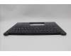 Lenovo 5M11N94227 C-Cover with keyboard, Nordic, Black, Backlight, UK