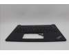 Lenovo 5M11N94229 C-Cover with keyboard, Switzerland, Black, Backlight, UK
