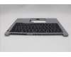 Lenovo 5M11N96179 C-Cover with keyboard, German, Arctic Grey, Backlight, UK