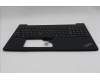 Lenovo 5M11N96525 C-Cover with keyboard, Arabic, Black, US
