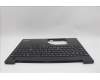 Lenovo 5M11N96526 C-Cover with keyboard, Arabic, Black, US