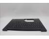 Lenovo 5M11N96538 C-Cover with keyboard, French, Black, US
