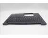 Lenovo 5M11N96559 C-Cover with keyboard, Portuguese, Black, UK