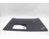 Lenovo 5M11N96571 C-Cover with keyboard, Swedish/Finnish, Black, UK