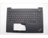 Lenovo 5M11N96586 C-Cover with keyboard, US English Euro, Black, US