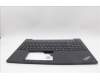 Lenovo 5M11N96630 MECH_ASM FRU KBD CCV BEL BL(CHY) UK BK