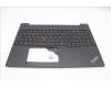 Lenovo 5M11N99142 MECH_ASM FRU KBD CCV GRE BL(LTN) US BK