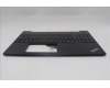Lenovo 5M11N99169 C-Cover with keyboard, Portuguese, Black, Backlight, UK