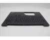 Lenovo 5M11N99183 C-Cover with keyboard, Czech Slovakian, Black, Backlight, UK